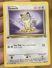 Wizards of the Coast Meowth 56/64 Jungle 1st Edition Common Regular 50 HP 1999