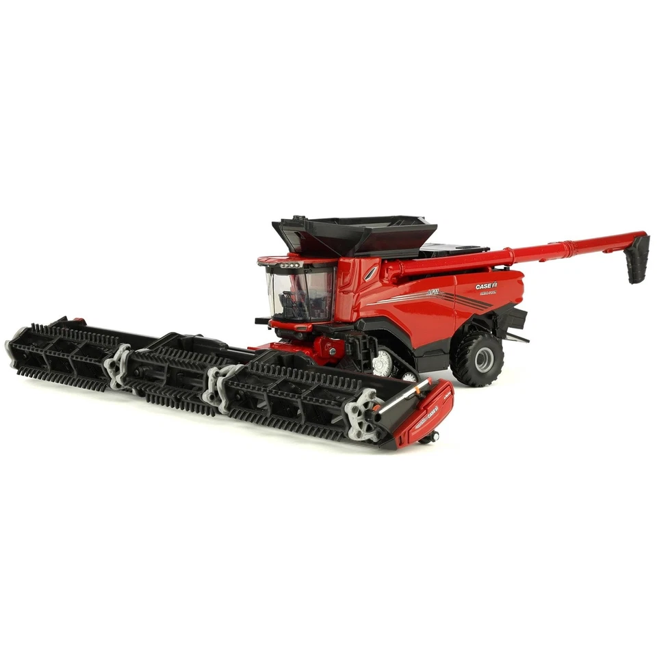 ERTL 1/64 Case IH fluxo axial AF11 combinação com cabeça de cortina e cabeça de milho 44408 - Imagem 2 de 4