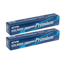 KYB Front Premium Shock Absorber Struts 633838 633839 fits Citroen Berlingo GFK,