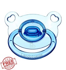 Landofgenie Pacifier Blue Bear Shape