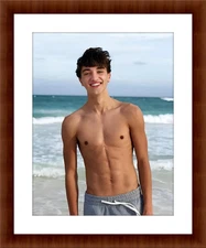 Gavin Casalegno Shirtless 8.5 x 11 Candid Color Unframed Collectable Photograph