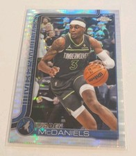 2025/26 Topps Chrome Basketball Jaden McDaniels X-Factor Refractor #176