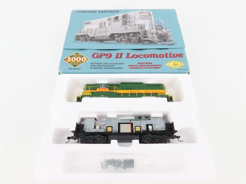 HO Proto 2000 97059 ONT Ontario Northland EMD GP9 Diesel #1600 - Does Not Run