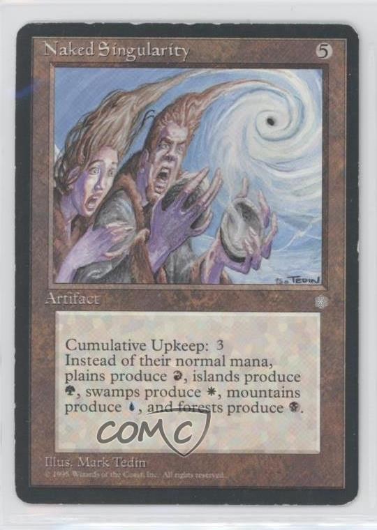 Naked Singularity Magic: Ice Age 1995