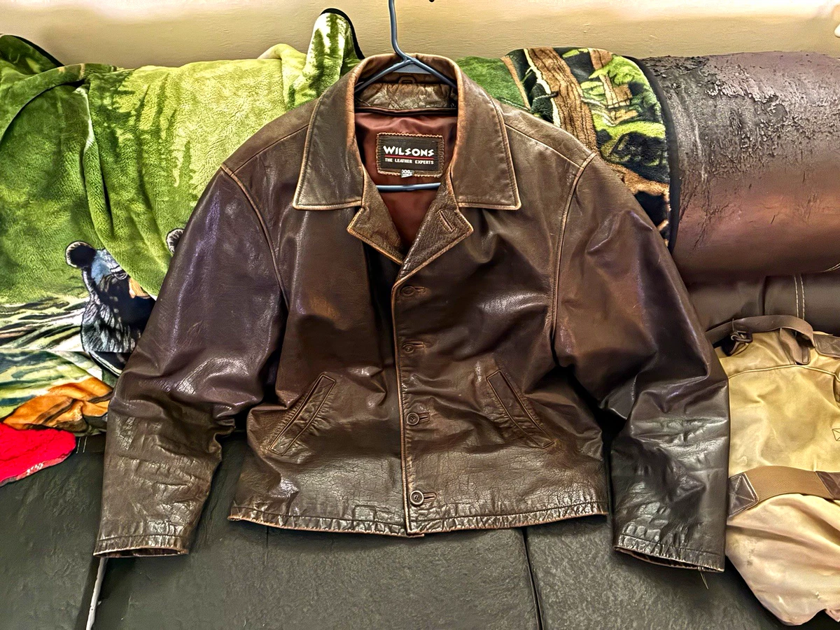 Wilsons Leather Button Jackets for Men for Sale | Shop New & Used