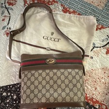 Gucci GG Sherry Web Stripe Shoulder Bag, Adju...