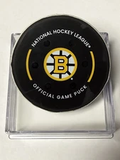 ALEXANDER NIKISHIN 2nd Career GAME USED GOAL PUCK CAROLINA HURRICANES ROOKIE