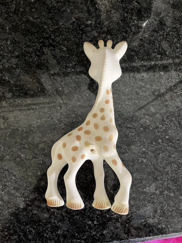 Juguete chirrido mordedor de bebé Sophie The Giraffe 7,25" dentición Foto 2 de 2