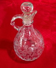 Princess House USA Fantasia Oil and Vinegar Cruet w/ Stopper Vintage