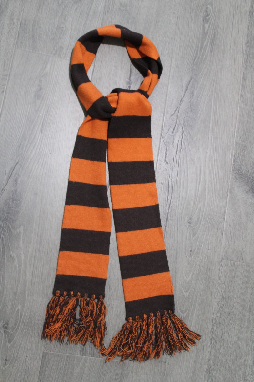 Cejon Rectangle Winter Warm Scarf Orange Brown St… - image 10