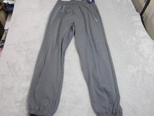 Champion Pants Mens Large Gray Jersey Sweatpants Elastic Cuff Athletic P7310
