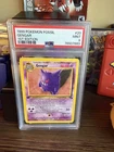 1999 POKEMON FOSSIL 1ST EDITION #20 GENGAR PSA 9 MINT