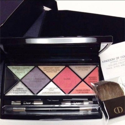Christian Dior Kingdom of Color 001 Eyeshadow Blush Eye Liner Lips Palette New