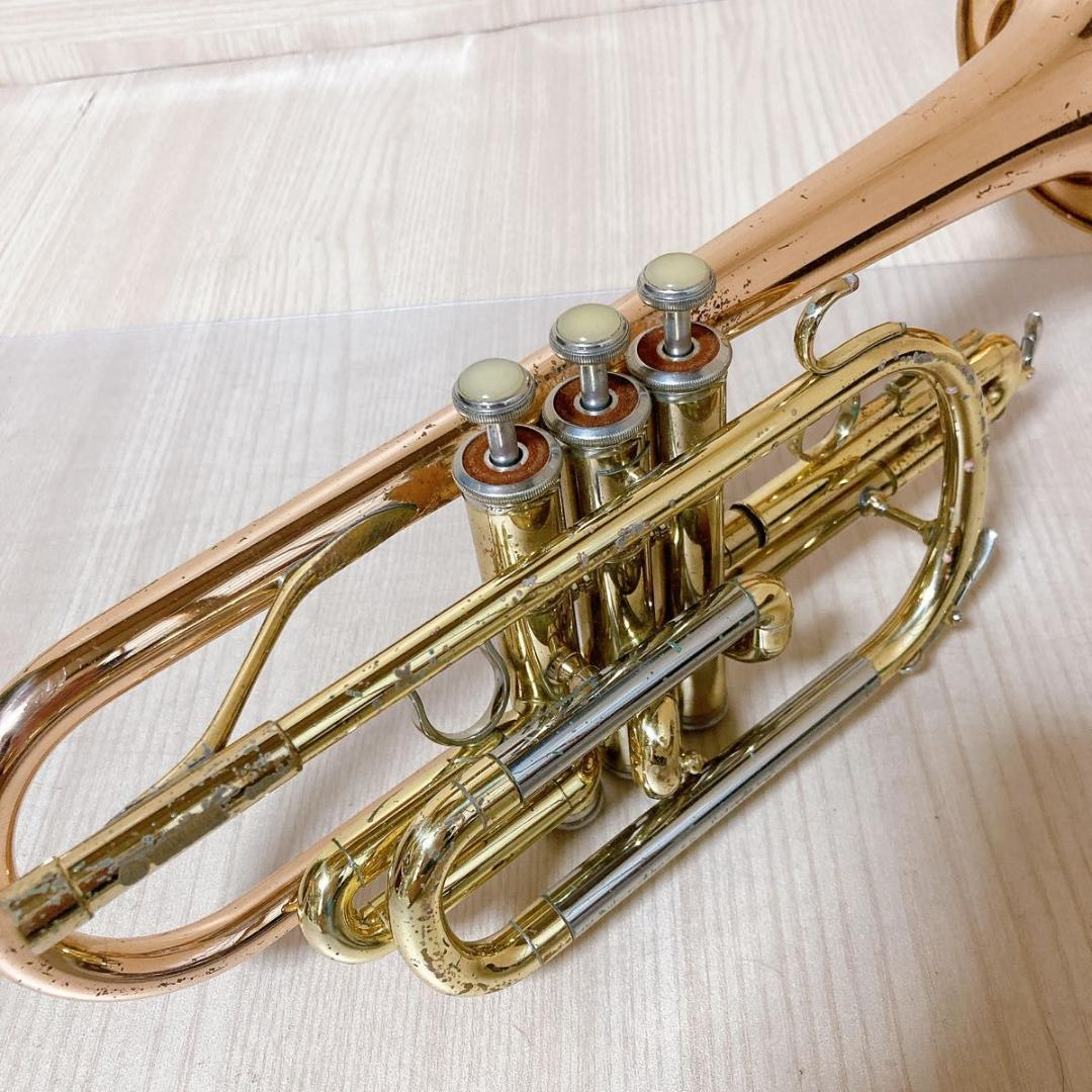美品　YAMAHA ヤマハ コルネット YCR-334 (351) ヤマハ B♭ロングコルネット YCR-334【西巣鴨】 - 服部管楽器