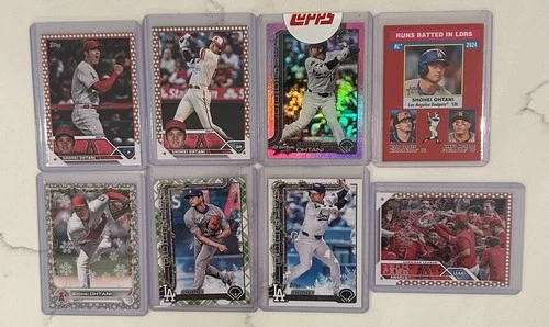 Topps Shohei Ohtani 8 Card Parallel Lot - All Parallels & Image Variations