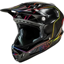 Fly Racing Werx-R Flow Carbon Helmet - Black Carbon/Black/Multi - XS 73-9233XS