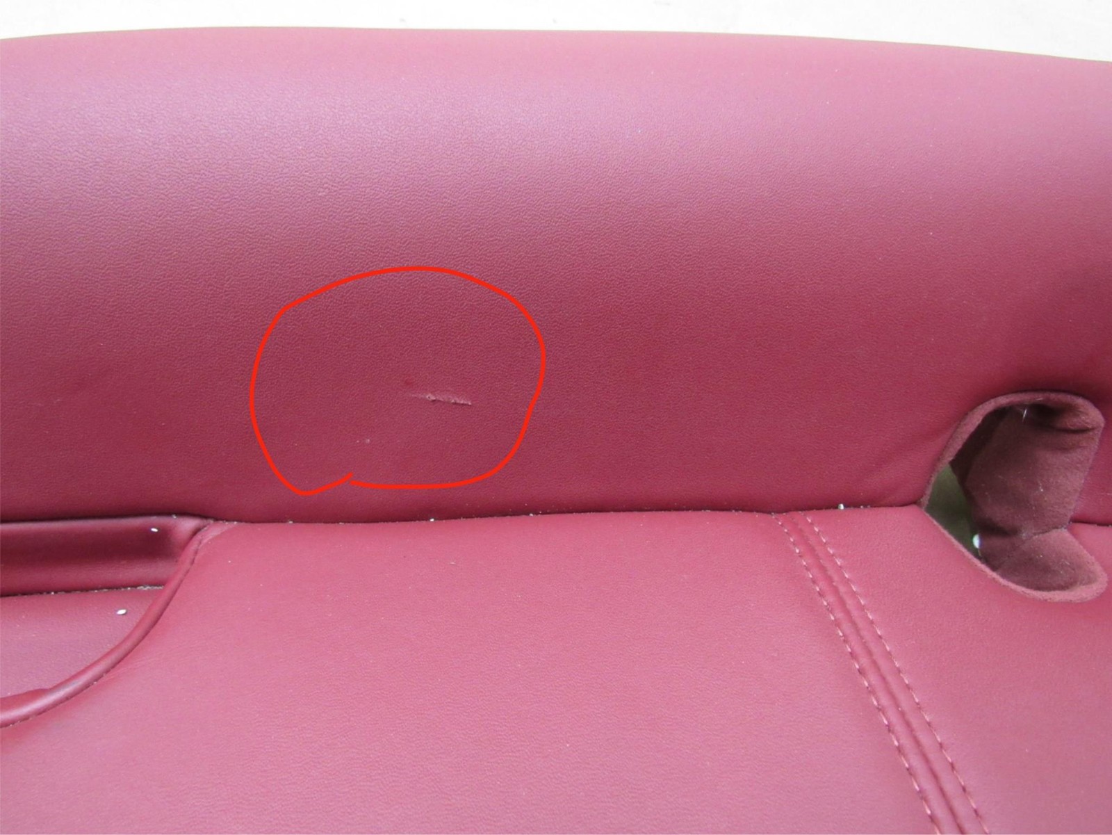 Maserati Levante 2017 Rear Lower Bottom Seat Cushion Pad 16-24 |:Y