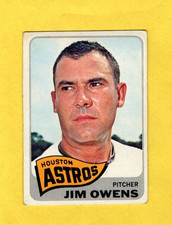 1965 Topps Jim Owens #451 Houston Astros G/VG FREE SHIPPING
