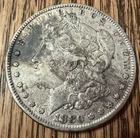 1880 P MORGAN SILVER DOLLAR - 90% SILVER - SOME NICE DETAIL