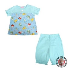 NOUVEAU pyjama Pokémon Jersey manches courtes pour filles 120 cm Sax 572
