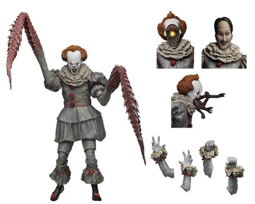 7" Ultimate Pennywise The Dancing Clown IT (2017) PVC Model Action Figures Toy - Picture 2 of 5