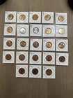 23 BU Lincoln Cents 30’s 40’s 50’s Lot