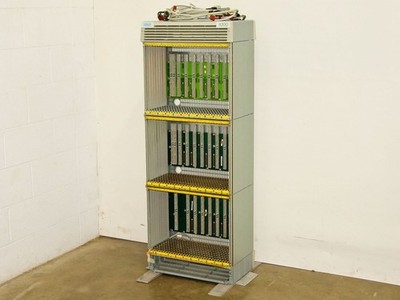 9200 Rolm PBX Phone System Chassis Only - No Boards - 3 Stack 120v