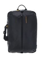 Mandarina Duck Eco Coated Backpack Rucksack Rucksack Black Schwarz Dunkelgelb