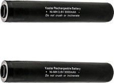 Kastar 2-Pack Ni-MH 3.6V 3000mAh Battery Replacement for Streamlight 75175...