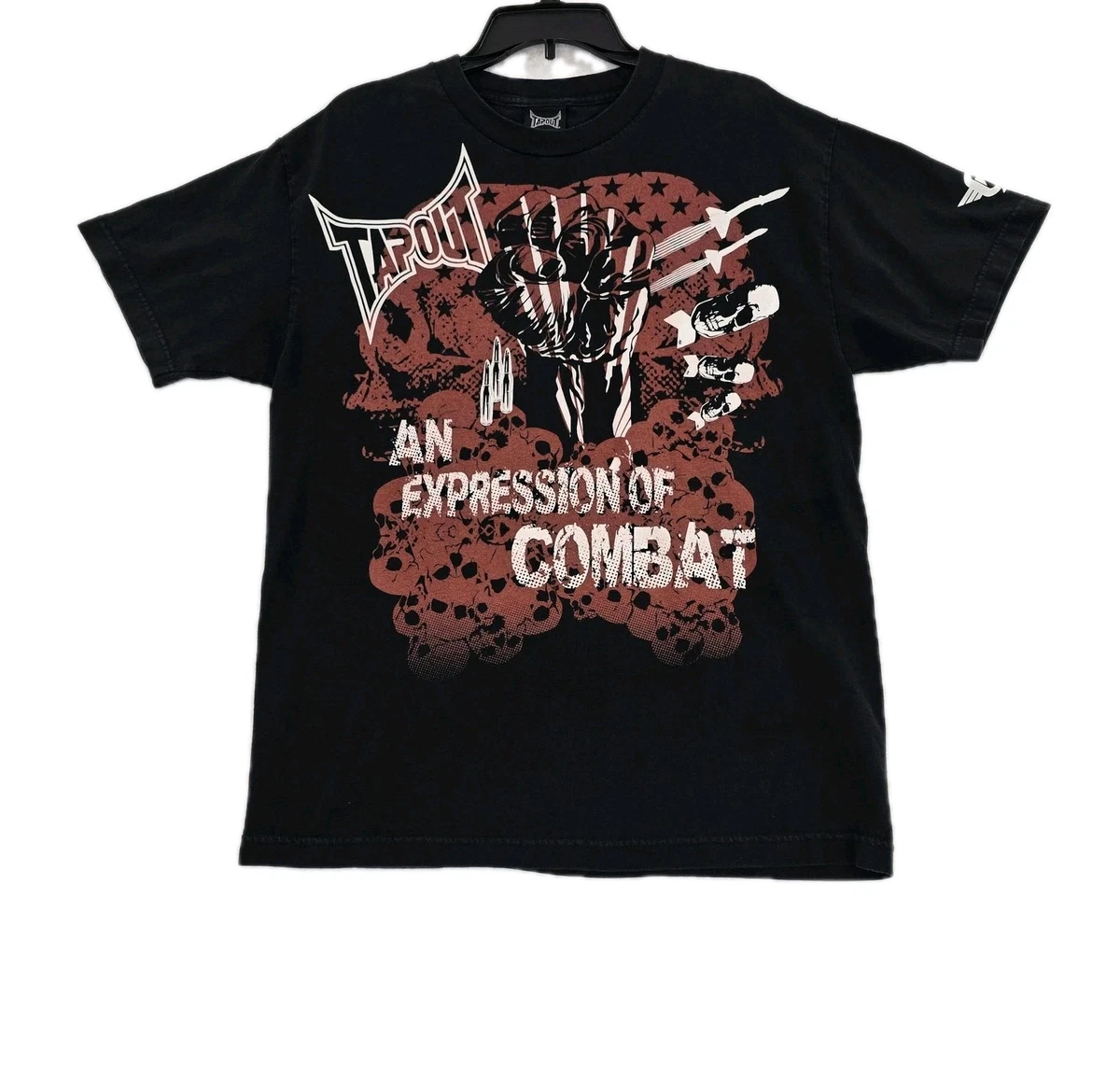 Tapout Skull Tank T-Shirt Homme - Débardeur Crâne Imprimé Style Streetwear