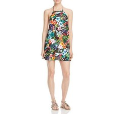 Show Me Your MuMu Katy Halter Dress in Tropical Lovefest Size XS NWT