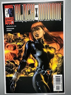 MARVEL KNIGHTS BLACK WIDOW 1 - 1999 1st YELENA BALOVA - HIGH GRADE NM  