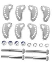Camber Lock Alignment Fix and Upper Arm Cam Bolt Kit Compatible with GMC 