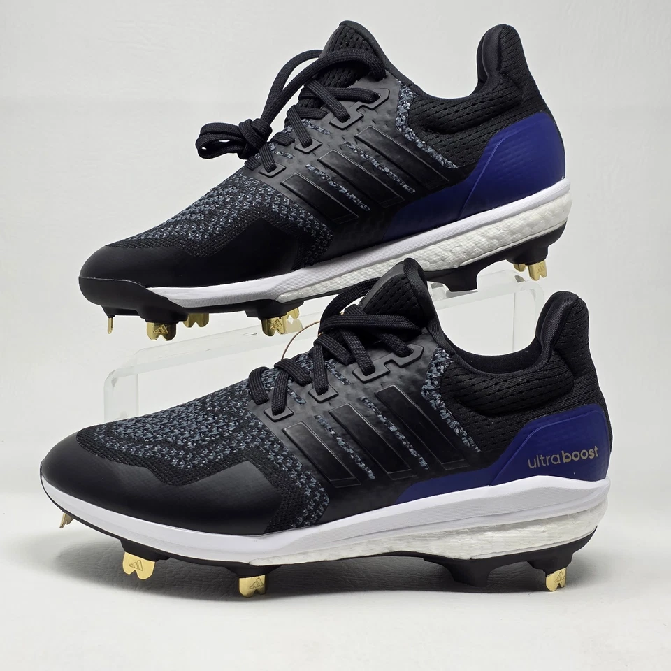 Adidas UltraBoost 1.0 ADN Negro Púrpura Metálico Béisbol IH5206 Hombres Talla 6 Nuevo Foto 3 de 4