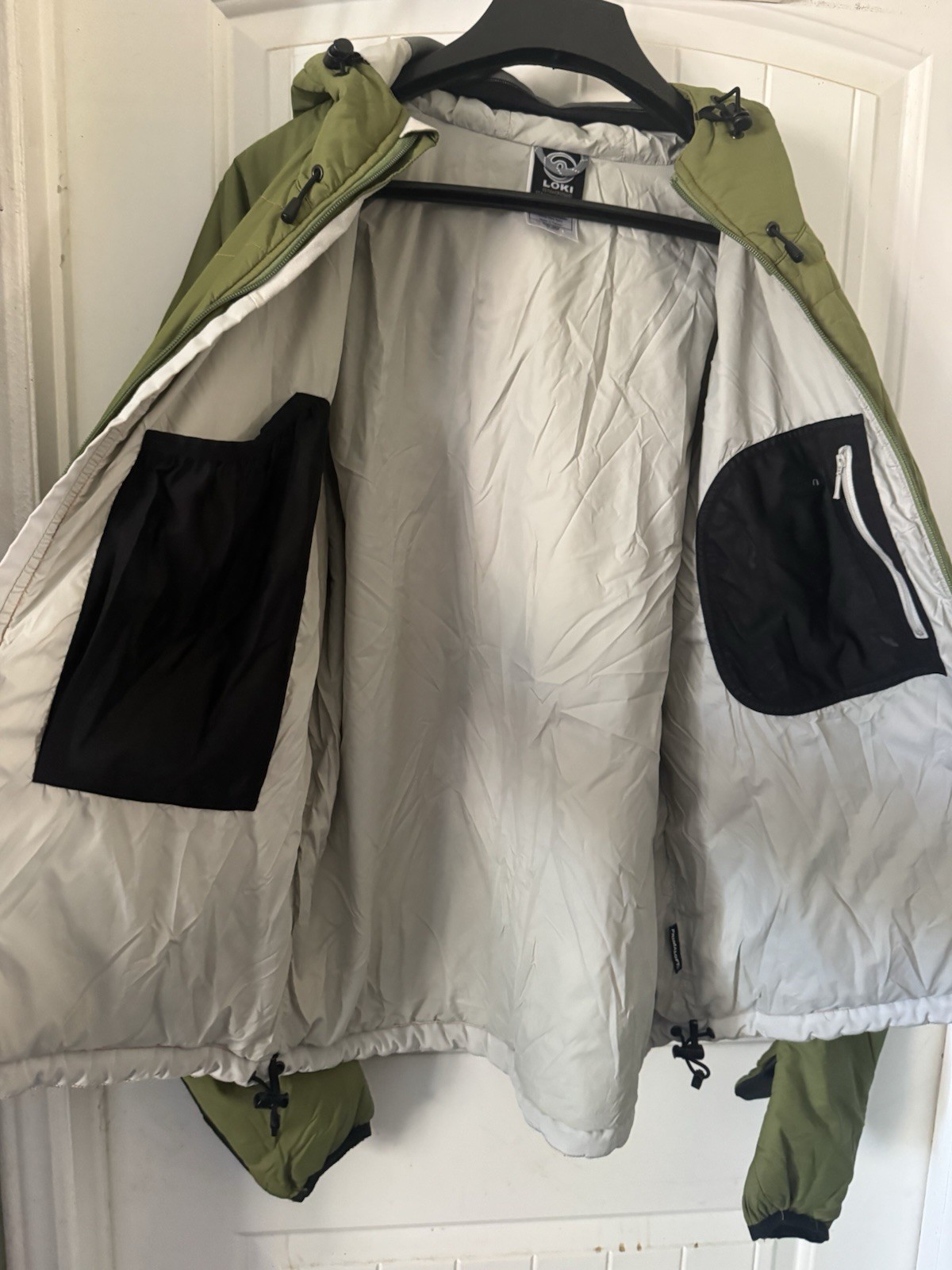 LOKI Lined Green Softshell Primaloft Jacket  Wome… - image 6