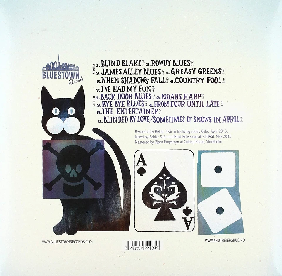 Lp-Knut Reiersrud-Afton Blues -Lp VINYL LP NEW - Image 2 of 2