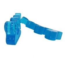 Yoga Toes Toe Stretcher  Separator, One Pair, Blue