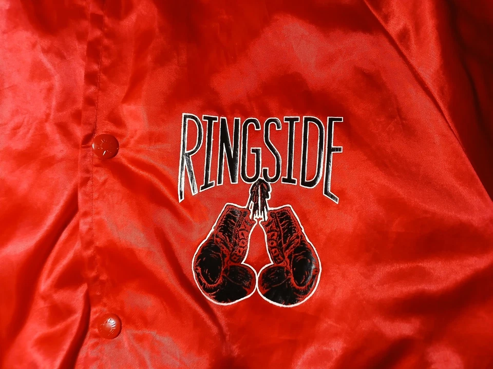 XL 1980s Vintage Ringside Boxing Jacket Professional Boxing Jacket Made in USA - Image 4 of 4