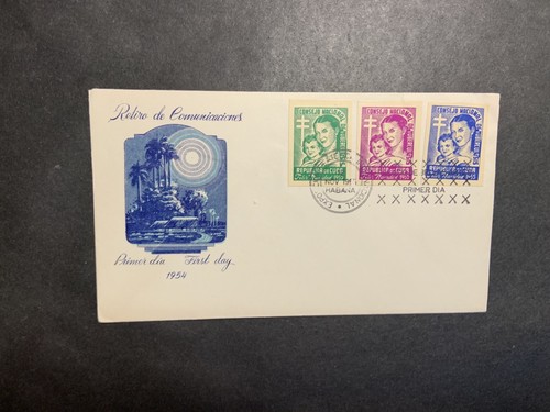 Caribbean 1954 FDC 1st day cover Anti TB Campaign #3