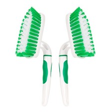 Scrub Brush for Cleaning with Long Handle, Medium Brush Supplies Bathtub Cleaner