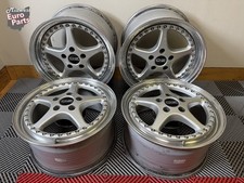 Vintage Authentic O.z. Oz 17 Mito 2 Ii 3-piece Wheels Fd Mazda Rx-7 5x114.3 Set