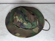 Propper Woodland Camo Boonie Hat 7 3/4 Ripstop Jungle Sun Hat