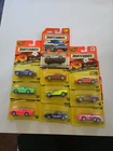 VINTAGE LOT Of 10 MATCHBOX CARS TRUCKS  NEW IN PACKAGE. A7 8