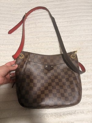 Louis Vuitton South Bank Besace Shoulder Bag Brown Canvas Damier 2020 and Wallet