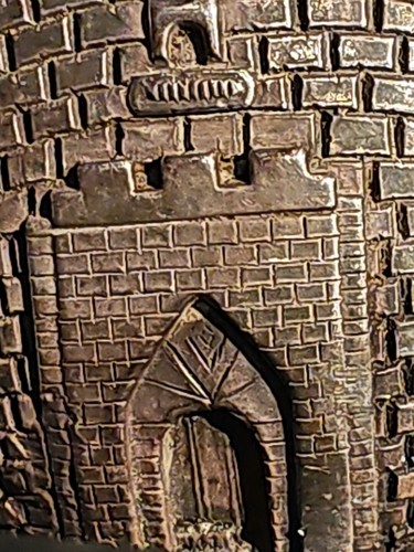 GERUSALEM CITTÀ SANTA Argento Sterling 925 Scultura Ebraismo Israele di Zadok Arts... - Foto 14 di 24