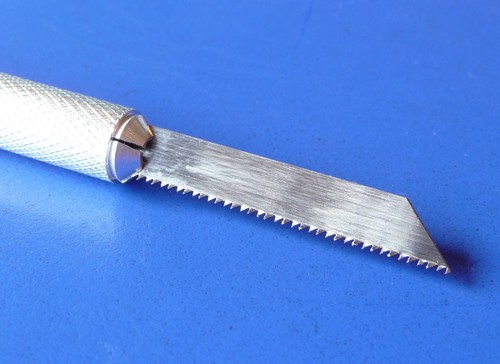 3-STÜCK Modellbau SÄGEBLÄTTER für SKALPELL-Messer-Halter MS03 - Bild 2 von 2