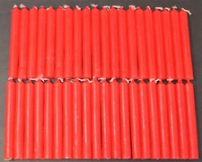 40 Mini 4" Chime Spell Candles: Indian Red (Wicca, Altar, Ritual) 2 x 20