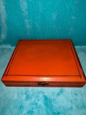 Flatware Silverware Wood Box Storage Chest Case Anti Tarnish Proof Lining Drawer