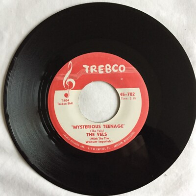 The Vels   Please Be Mine / Mysterious Teenage 7'', 45 RPM Reissue