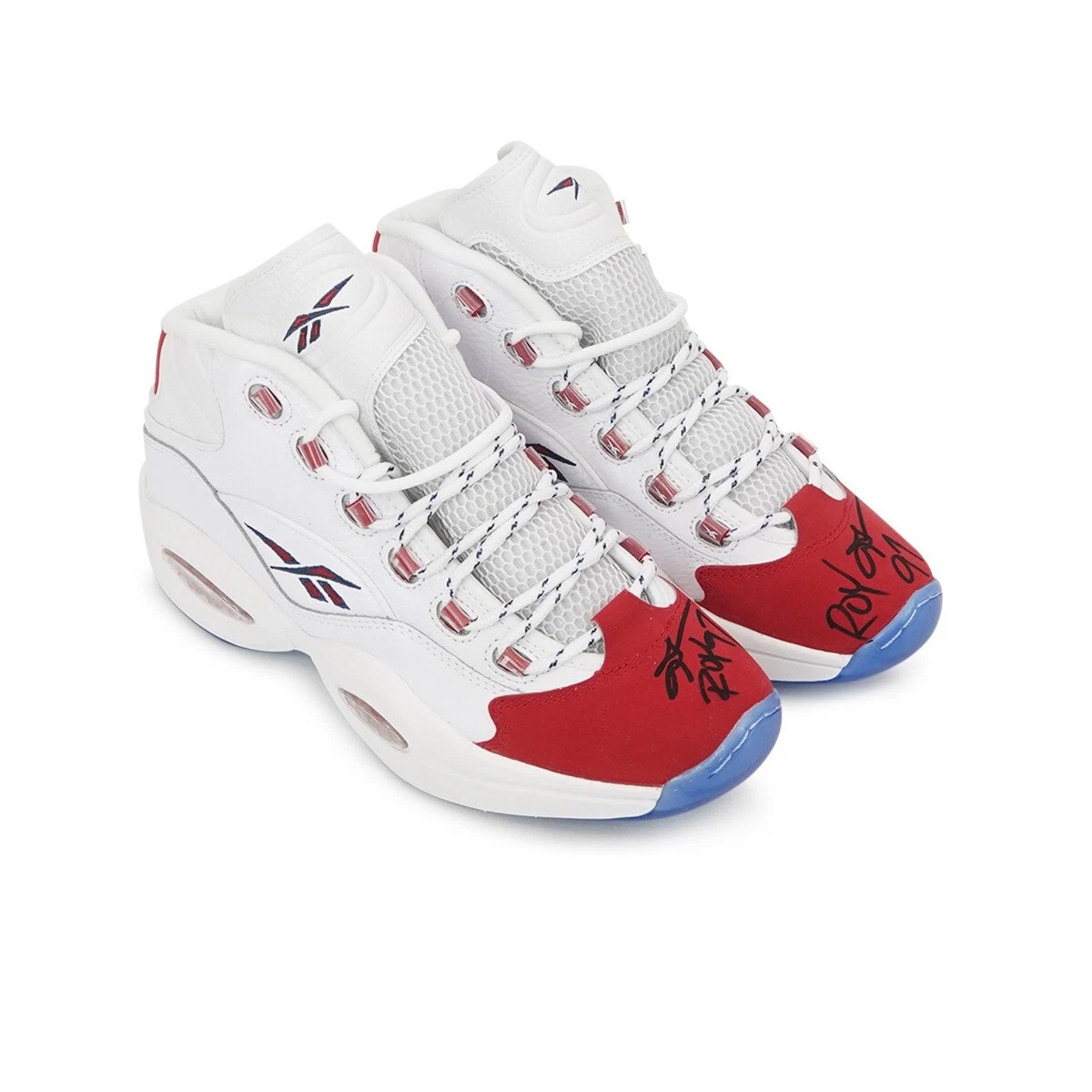 Allen Iverson Jersey Collection & Reebok Questions Red Toes 